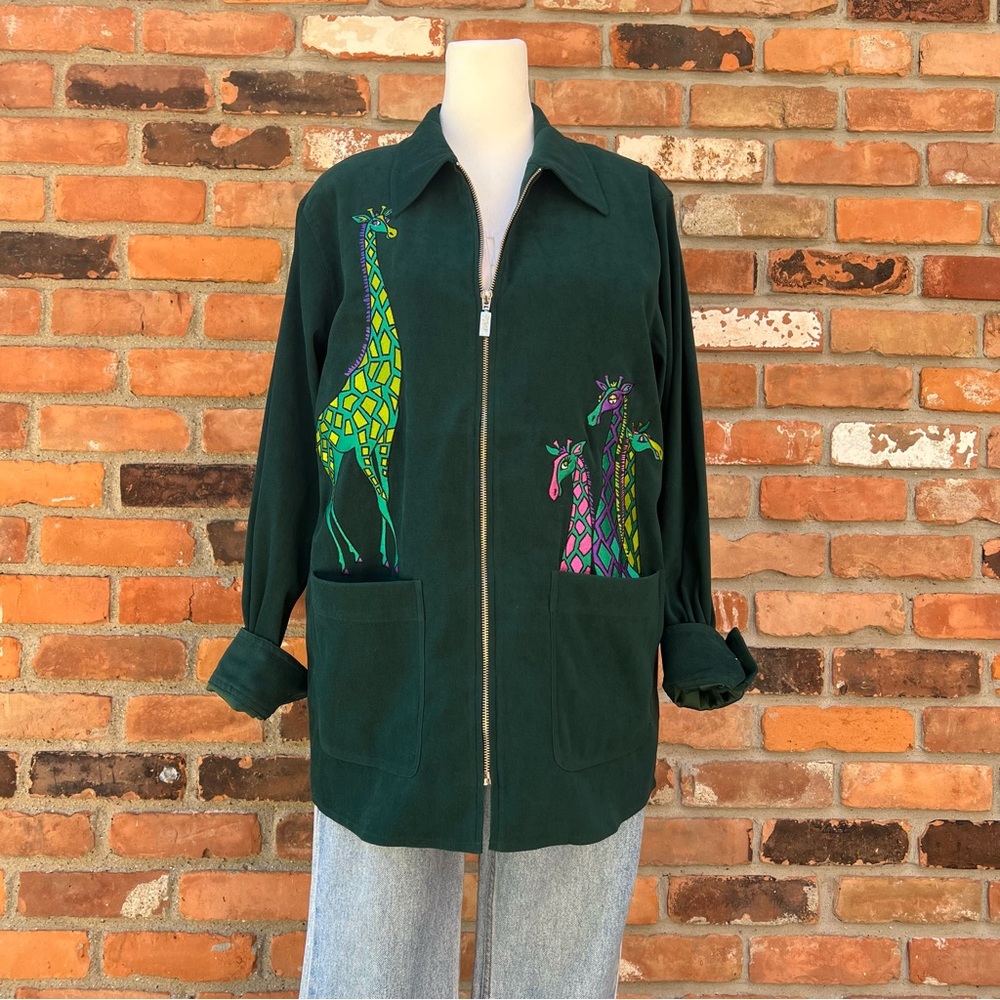 Vintage Bob Mackie Wearable Art Jacket - image 1
